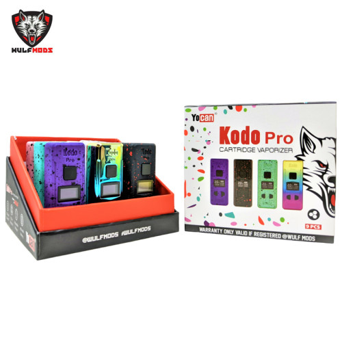 WULF KODO PRO CARTRIDGE VAPORIZER 9CT/DISPLAY
